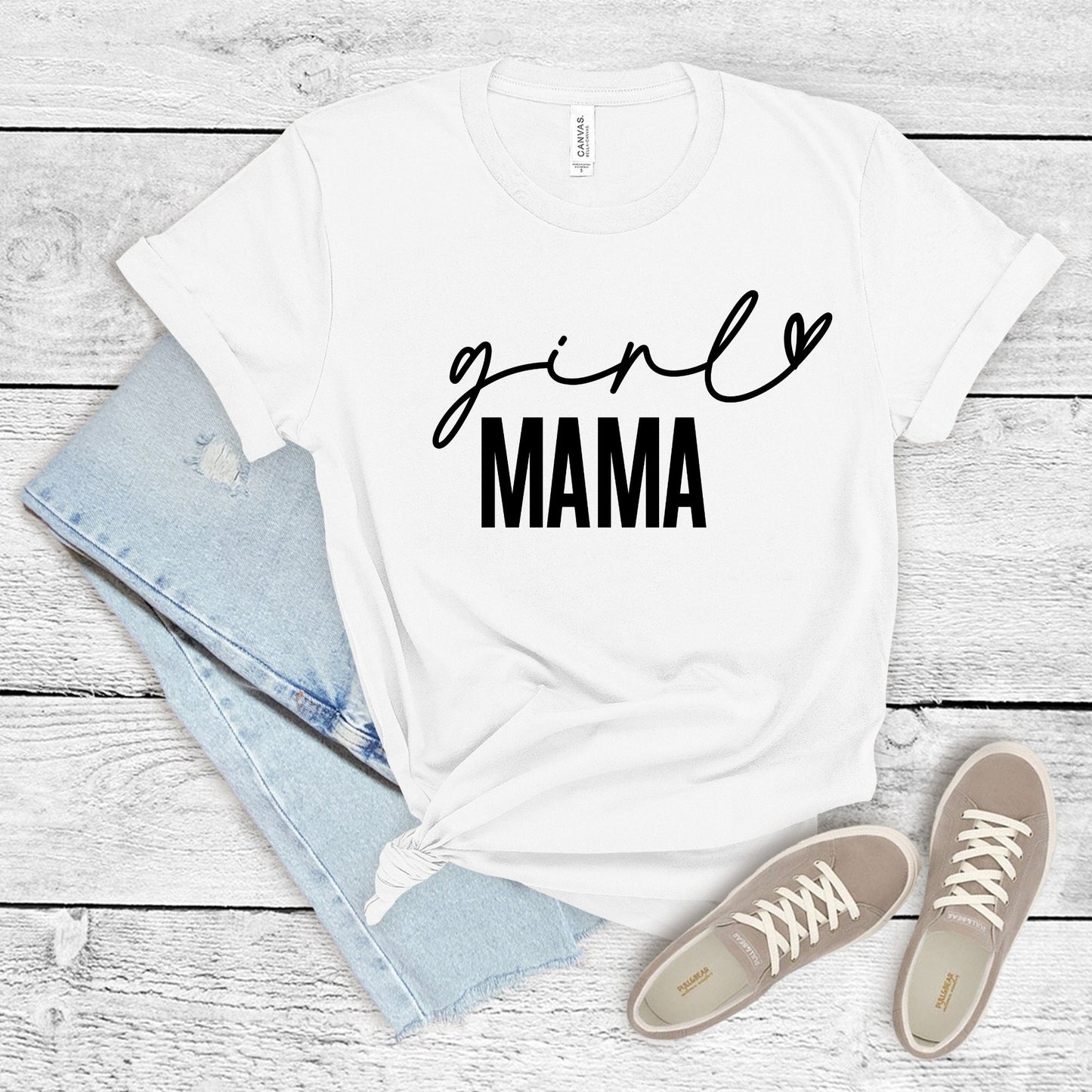 Girl MOM shirt, Mother's Day Gift, Mommy Shirt, New Mom Gift, Gift for Mother, Mama Shirt, Womens Clothing, Mom Tee