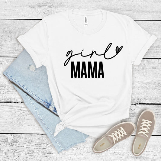 Girl MOM shirt, Mother's Day Gift, Mommy Shirt, New Mom Gift, Gift for Mother, Mama Shirt, Womens Clothing, Mom Tee