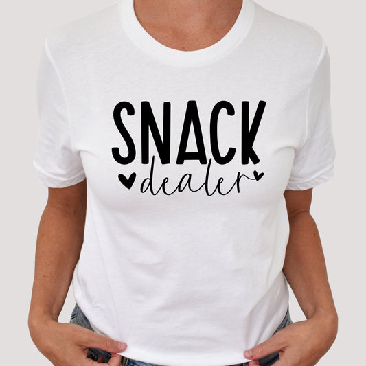 Snack Dealer Shirt, Mom Shirt, Teacher Shirt, Daycare Shirt, Funny Shirt, Womens tee, Gift