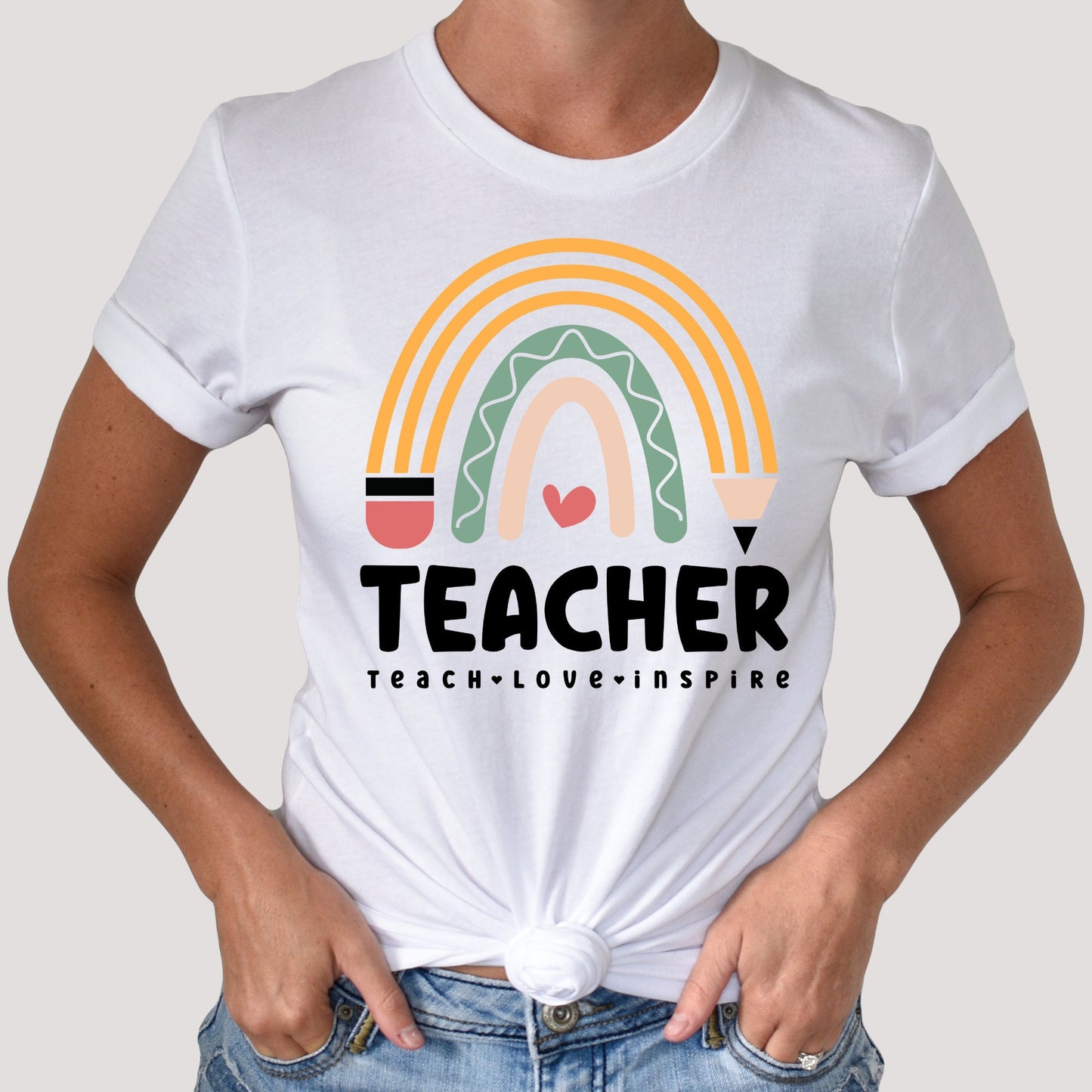 Teacher Shirt, Students and Teachers, Back to School shirt, School shirt, Inspire