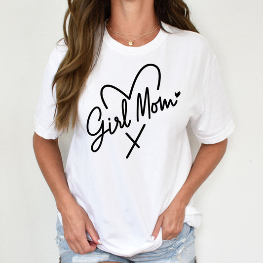 Girl MOM shirt, Mother's Day Gift, Mommy Shirt, New Mom Gift, Gift for Mother, Mama Shirt, Womens Clothing, Mom Tee