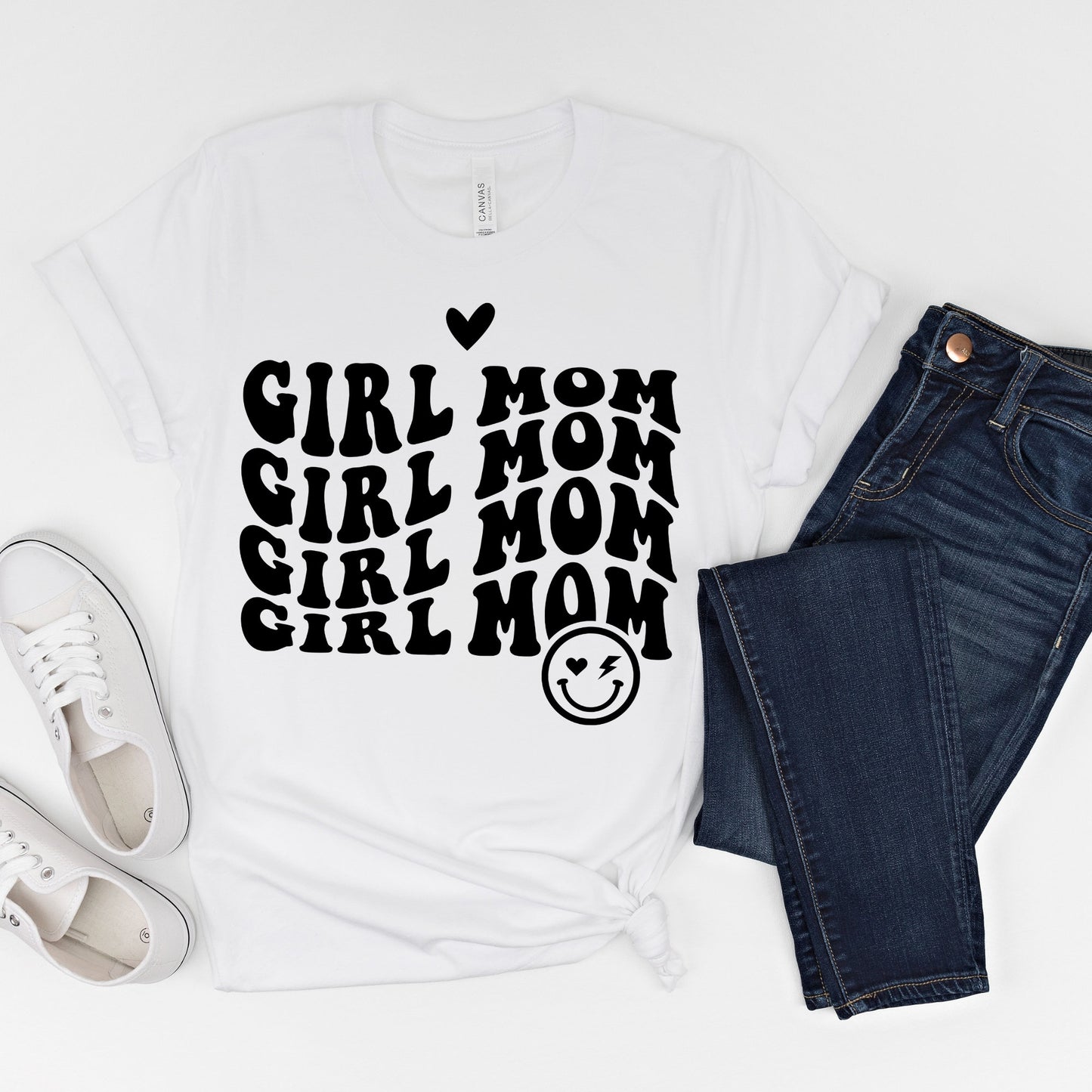 Girl MOM shirt, Mother's Day Gift, Mommy Shirt, New Mom Gift, Gift for Mother, Mama Shirt, Womens Clothing, Mom Tee