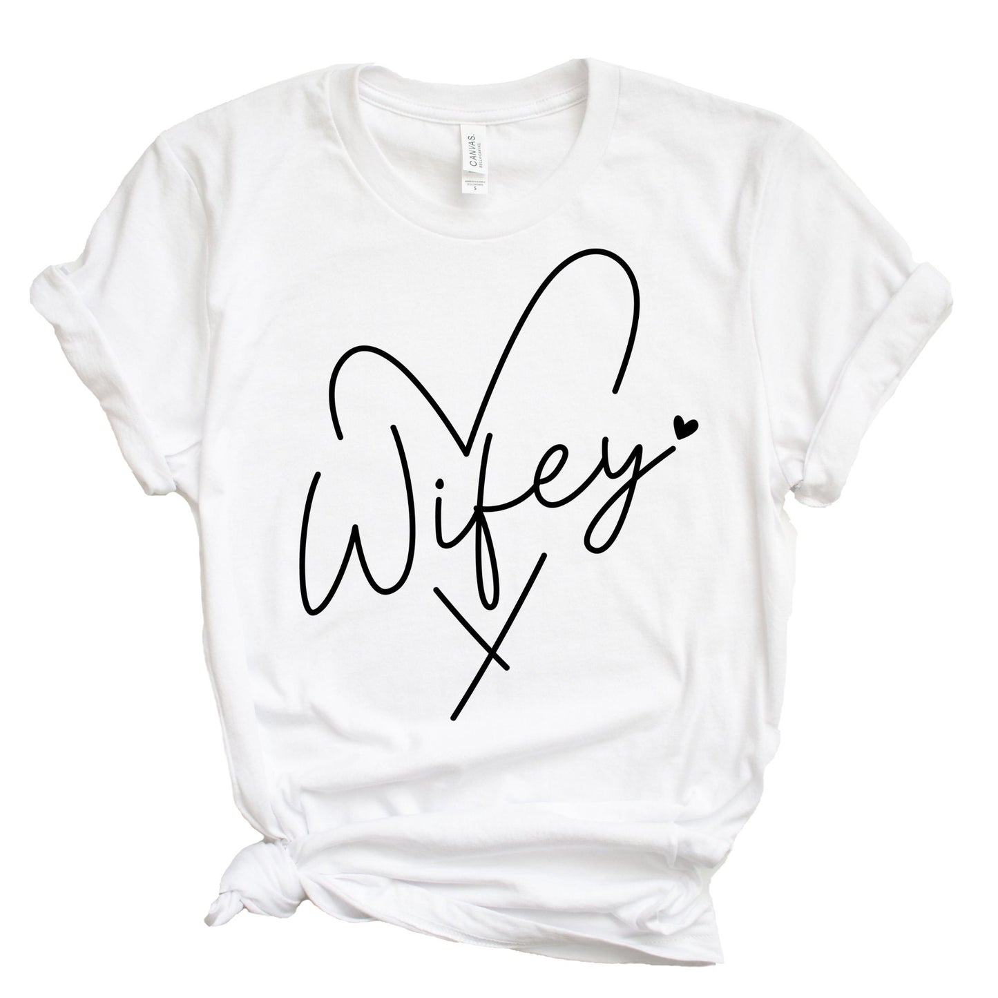 Wifey Shirt, Heart Shirt, Love Shirt, Wife Shirt, Wedding Shirt, Honeymoon Shirt, Womens Clothing