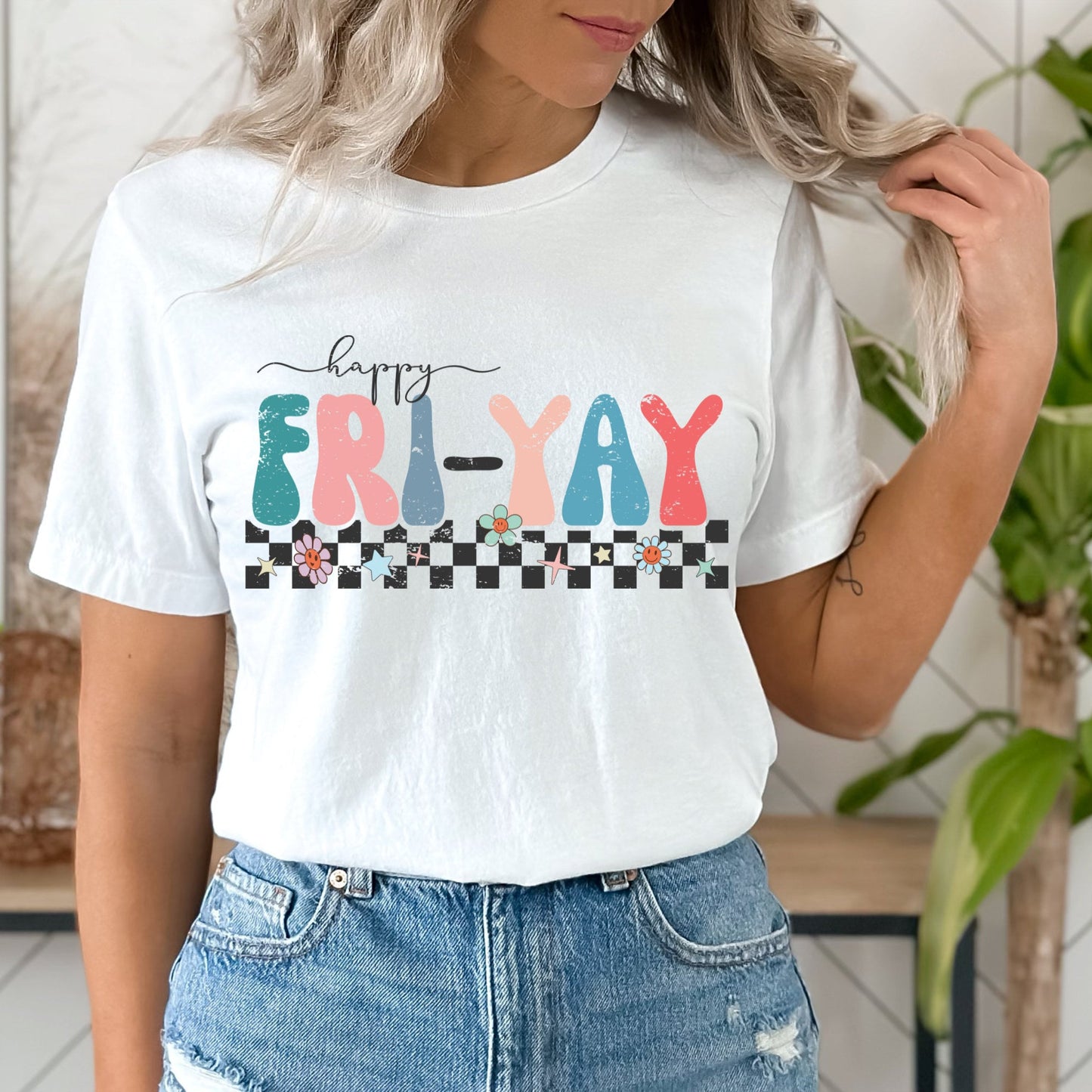 Happy Fri-Yay Shirt, Happy Friday Shirt, Friday Shirt, Weekend Shirt, Teacher Shirt, Mom Shirt, Mom Gift, Teacher Gift, Fri Yay Shirt